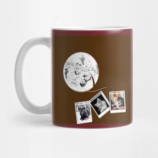 MOON PHOTO CAT Mug